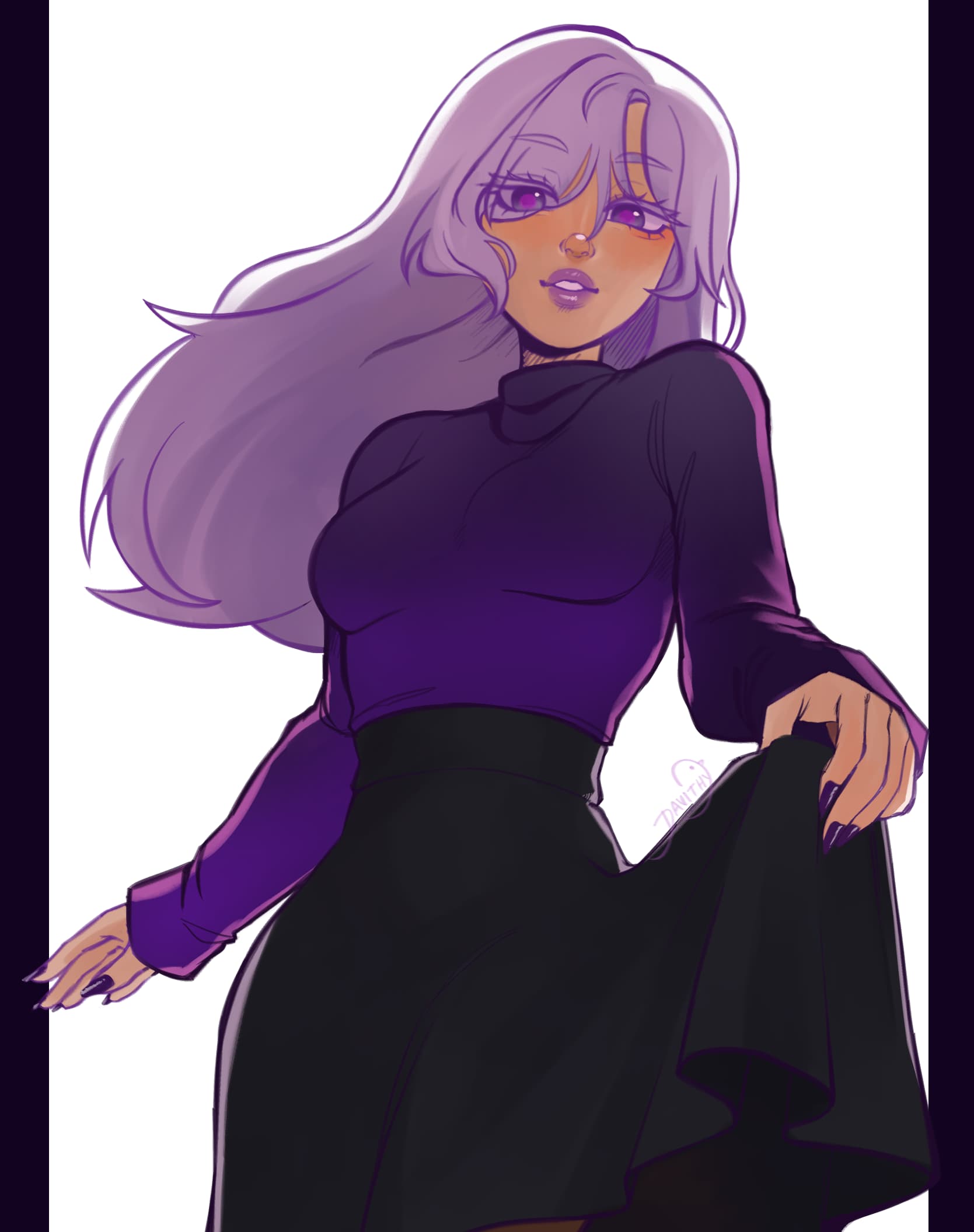 Drawing of SunnyArtt's character